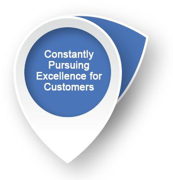 Constantly Pursuing Excellence for Customers